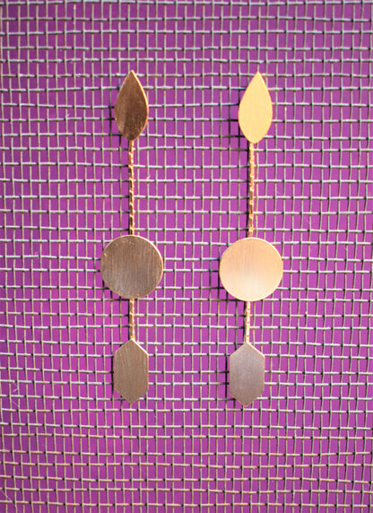 Long Tulip Earring - GlitterGleam