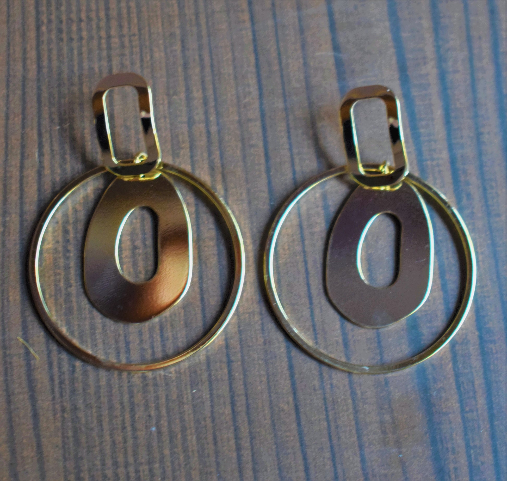 Concentric Circular Earrings - GlitterGleam