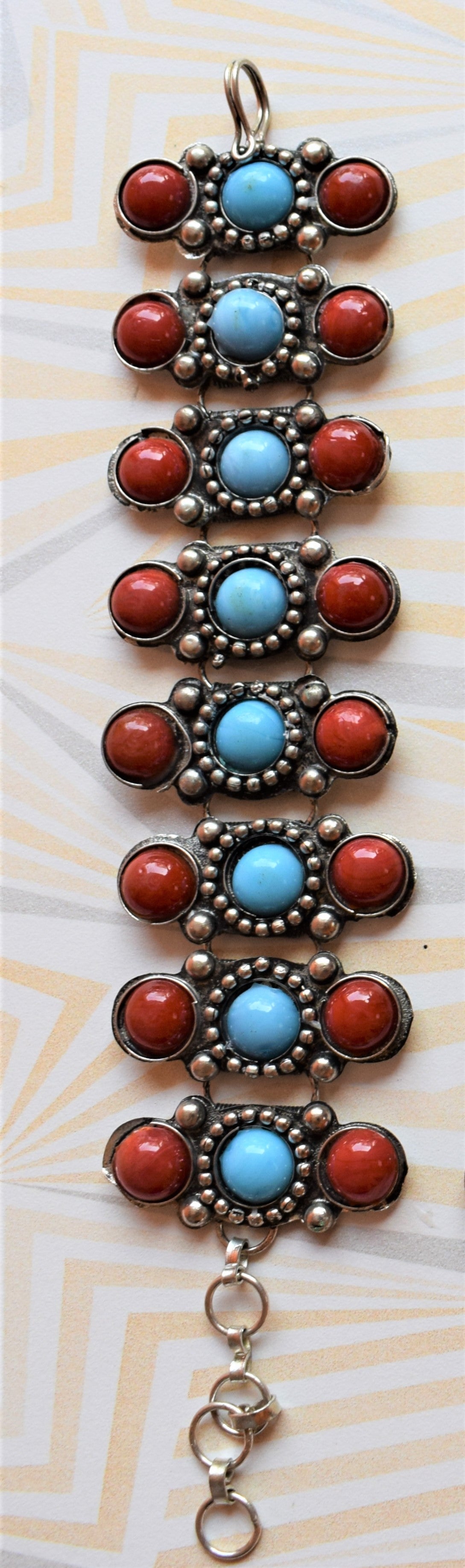 Tribal Embellished Bracelet - GlitterGleam