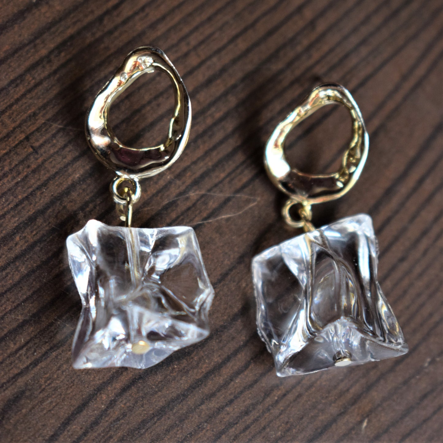 Ice Crystal Earrings - GlitterGleam