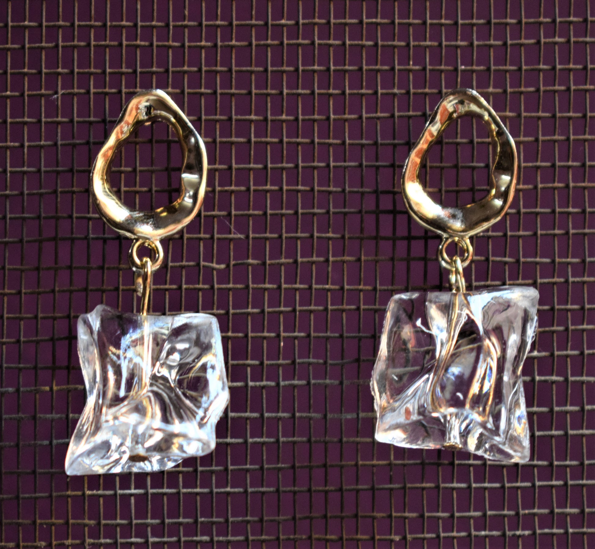 Ice Crystal Earrings - GlitterGleam