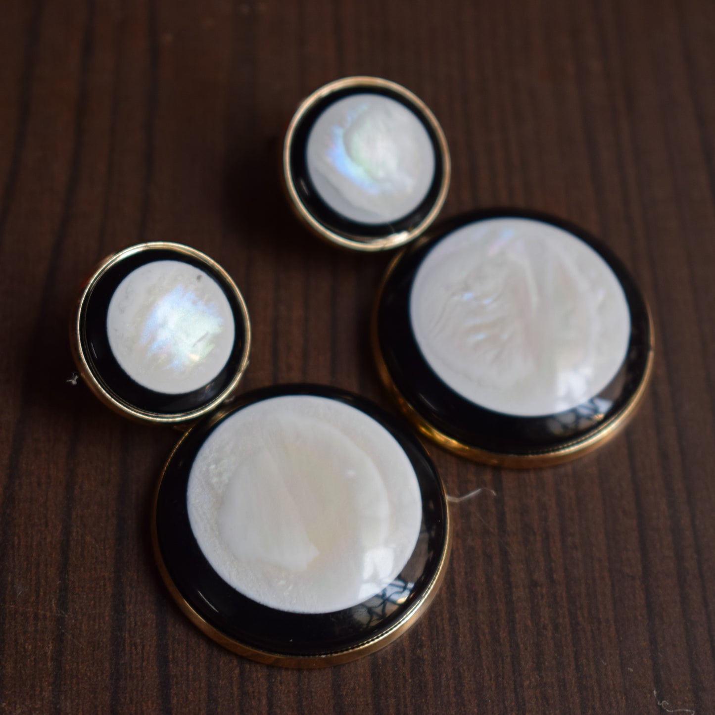 Marble Circle Earring - GlitterGleam
