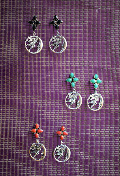 Angel Gemstone Earring - GlitterGleam