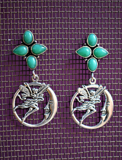 Angel Gemstone Earring - GlitterGleam