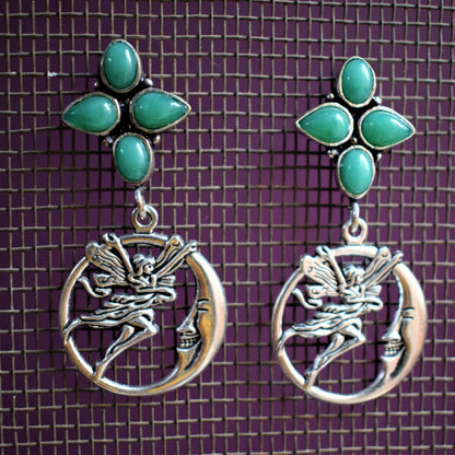 Angel Gemstone Earring - GlitterGleam