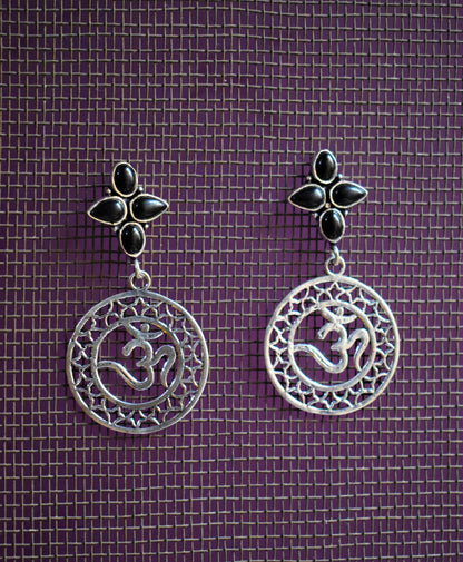 Om Gemstone Earring - GlitterGleam