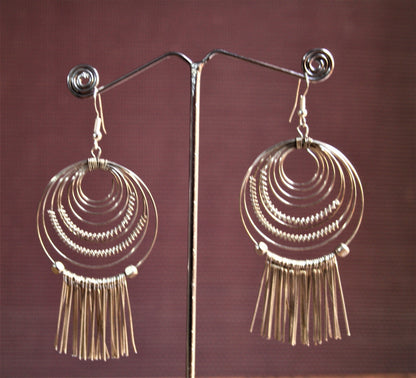 Latest Boho Coiled Danglers - GlitterGleam