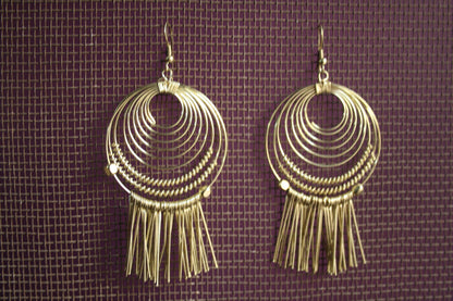Latest Boho Coiled Danglers - GlitterGleam