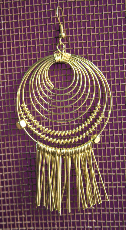 Latest Boho Coiled Danglers - GlitterGleam