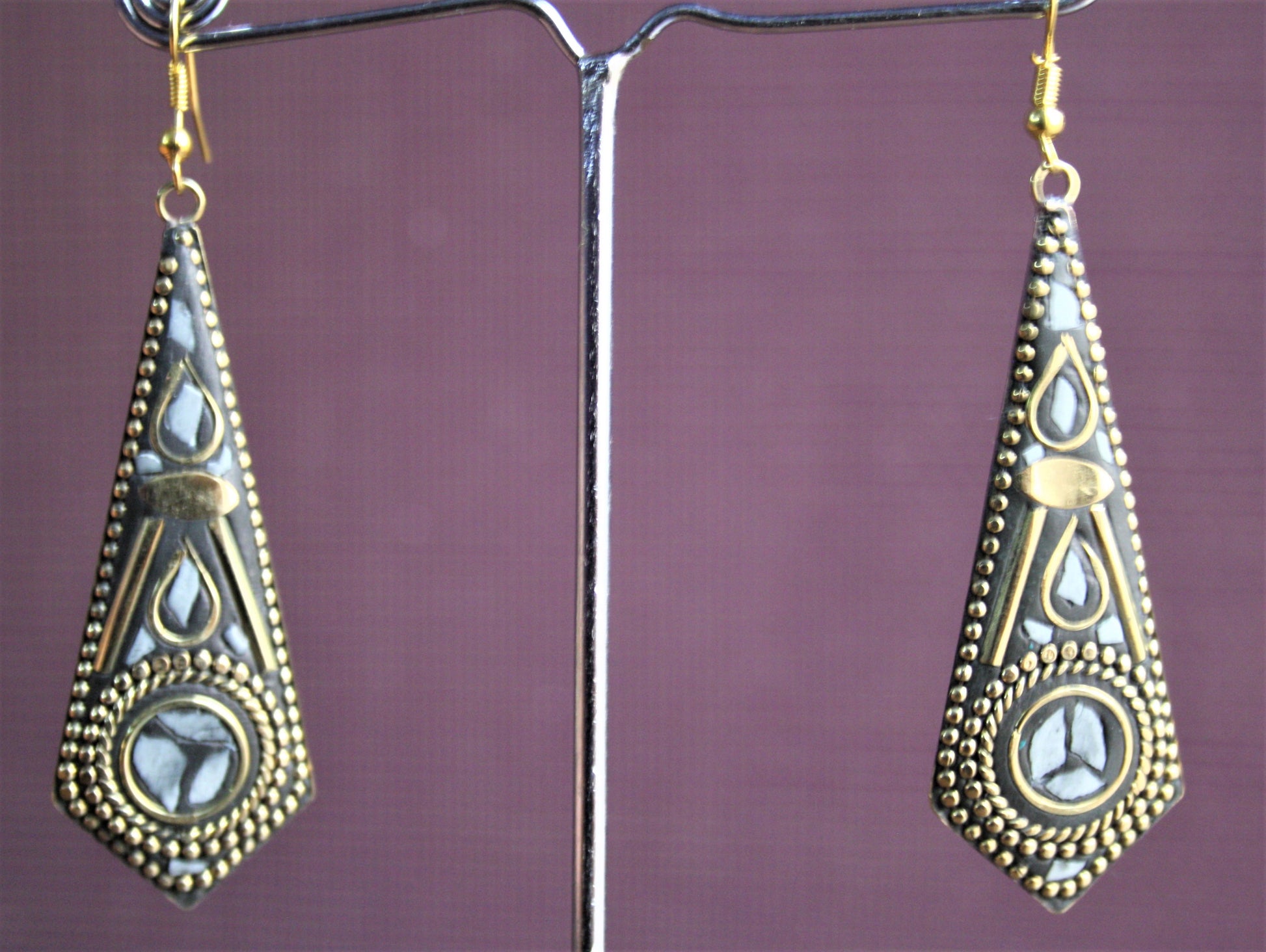 Tibetan Style Chandelier Earring - GlitterGleam