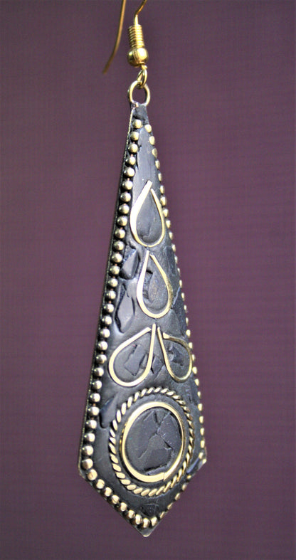 Tibetan Style Chandelier Earring - GlitterGleam