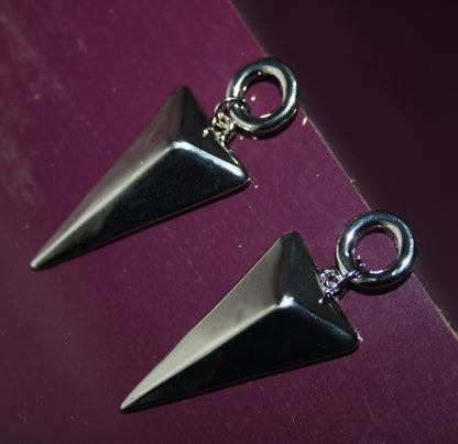 Funky & Trendy Triangular Earring Tops - GlitterGleam
