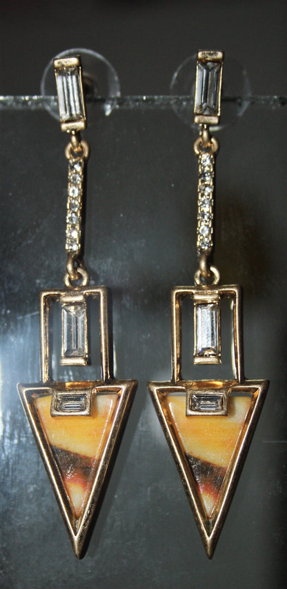 Designer Arrow Drop Earrings - GlitterGleam