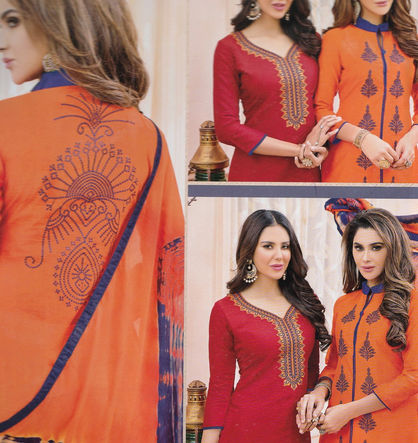 Womens' Salwar Suit Dress Material - GlitterGleam
