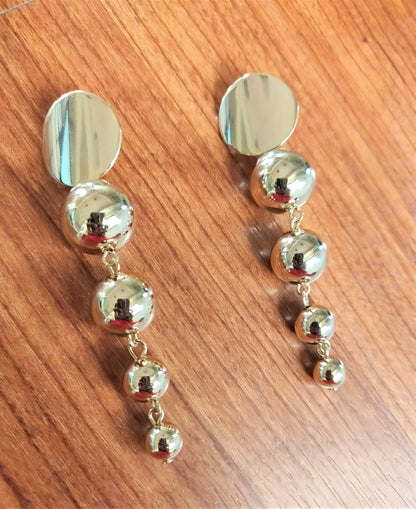 Long Bead Earrings - GlitterGleam