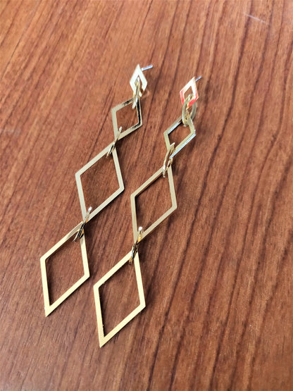 Polygonal Statement Earring - GlitterGleam