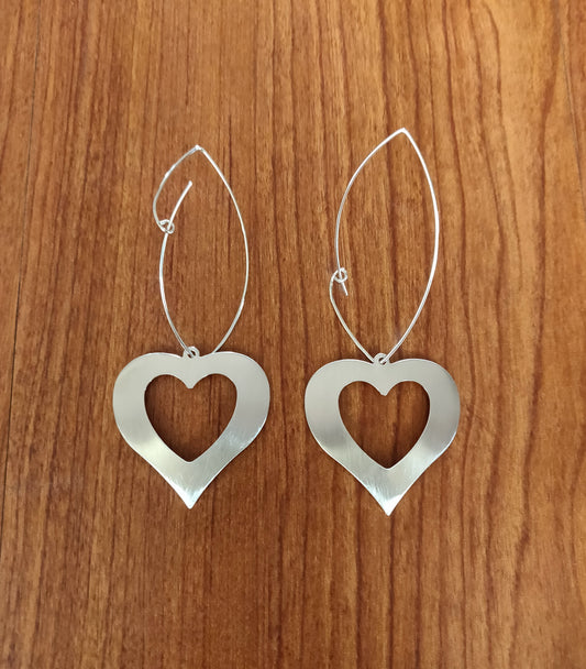 Heart Hook Earrings - GlitterGleam