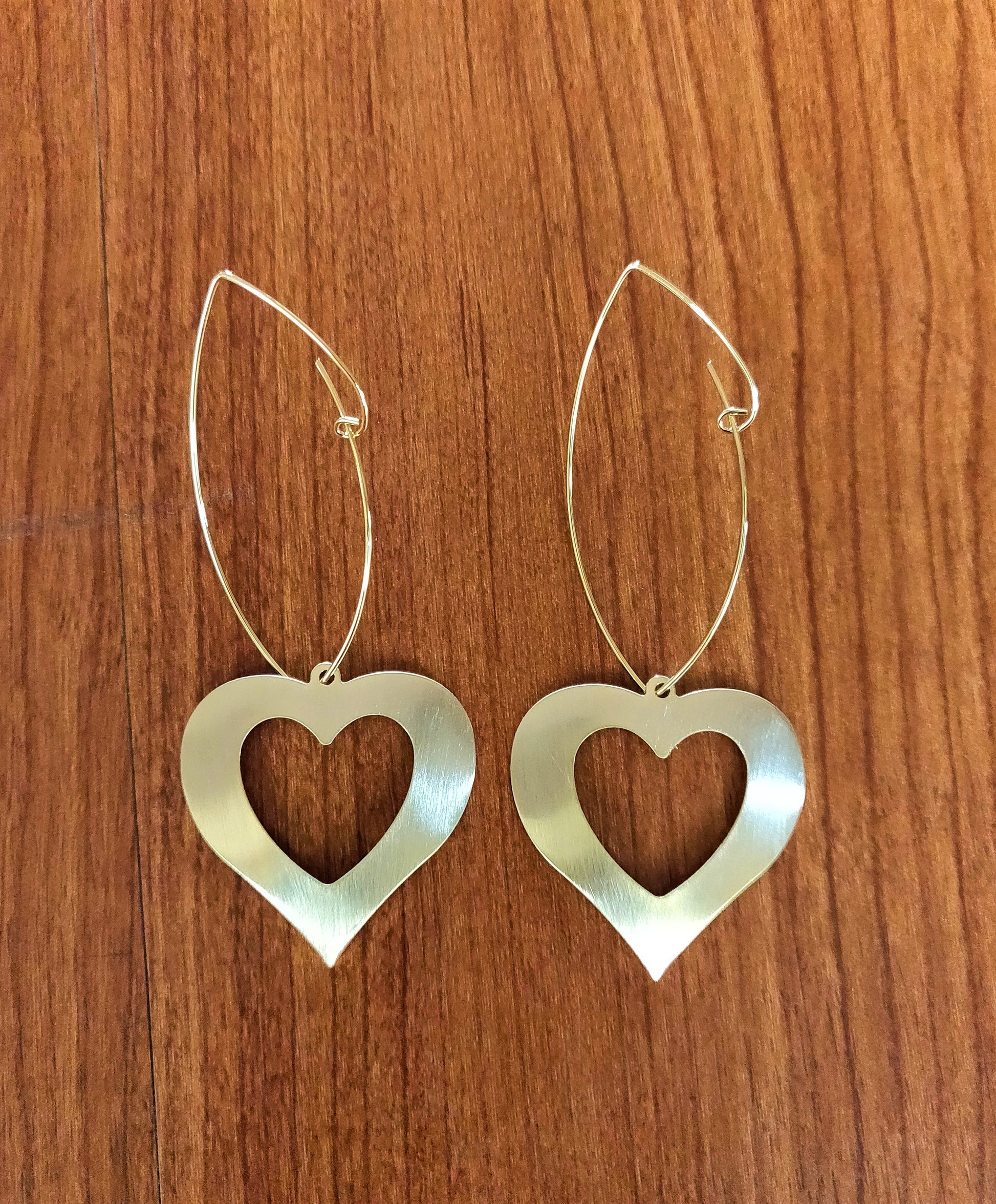 Heart Hook Earrings - GlitterGleam