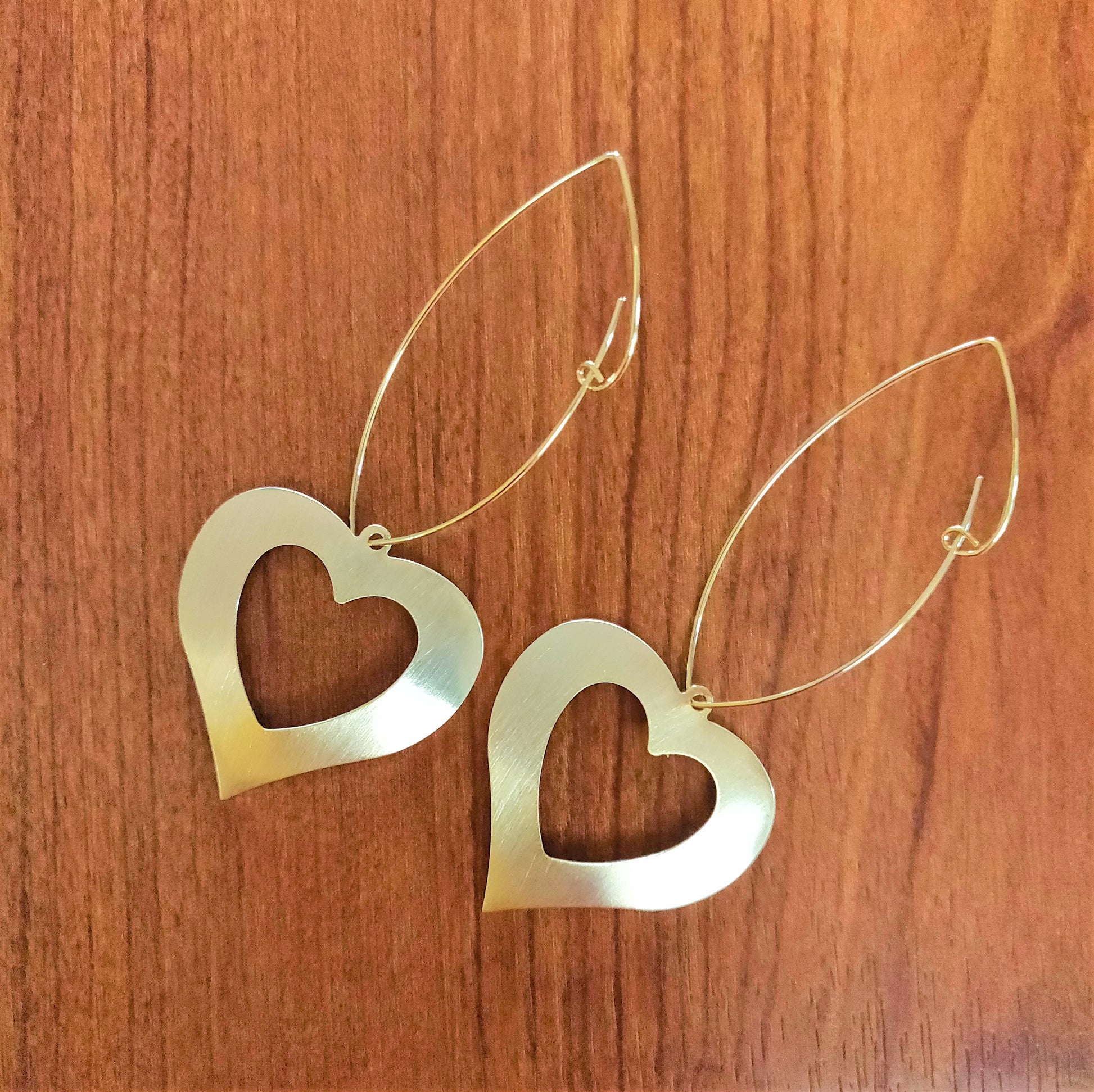 Heart Hook Earrings - GlitterGleam