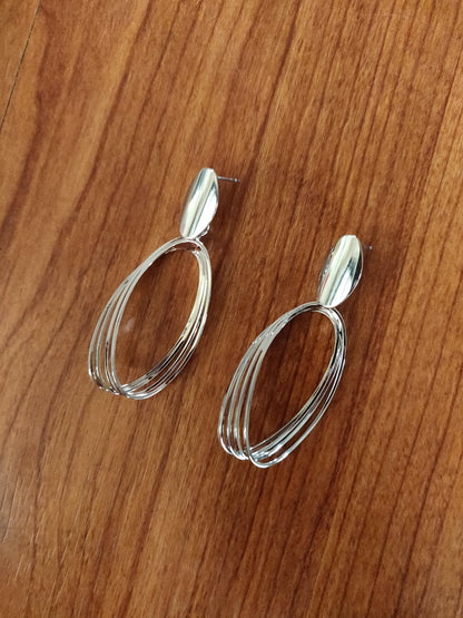 Loop Dangle Drop Earring - GlitterGleam
