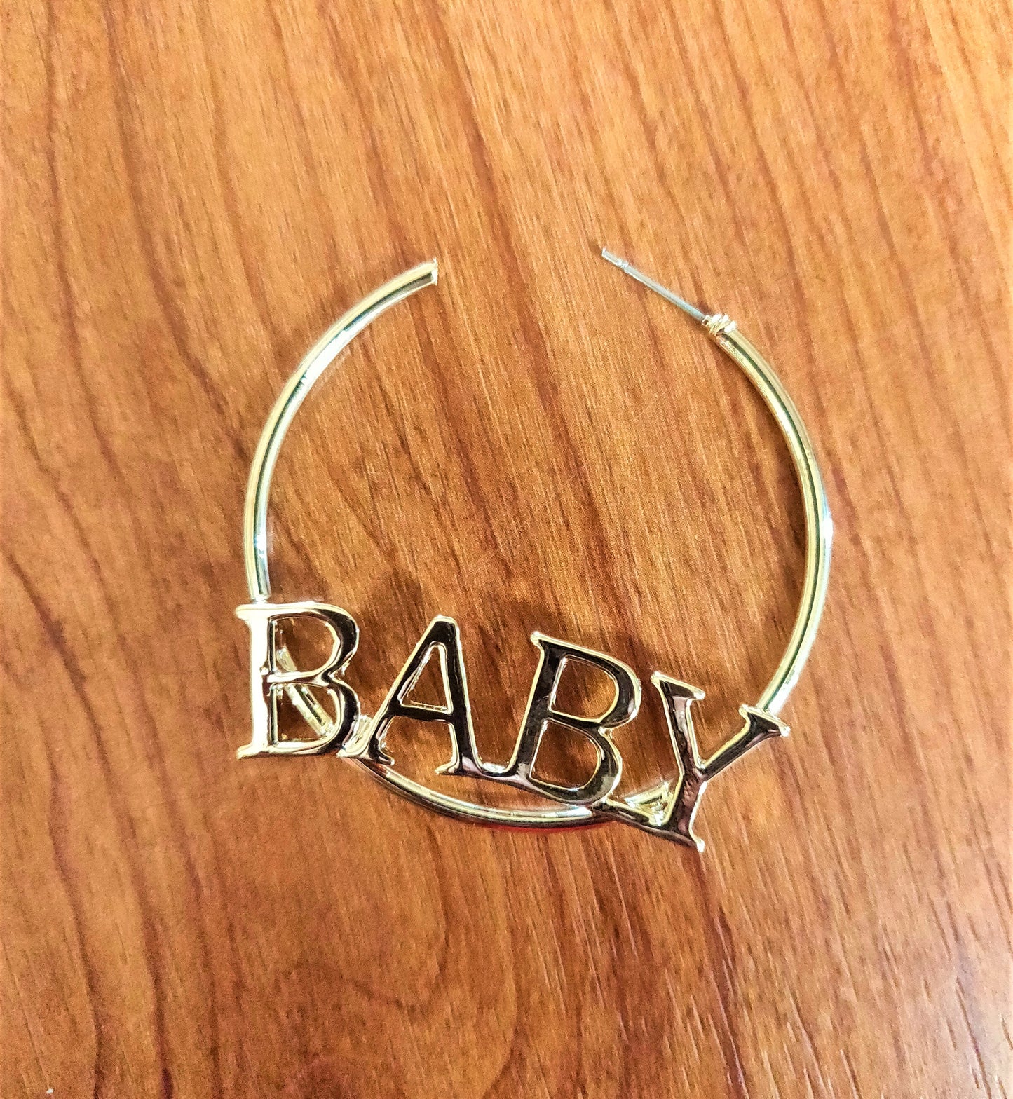 BABY Scripted Earring - GlitterGleam