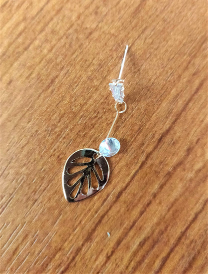Leaf AD Earring - GlitterGleam