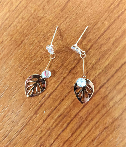 Leaf AD Earring - GlitterGleam