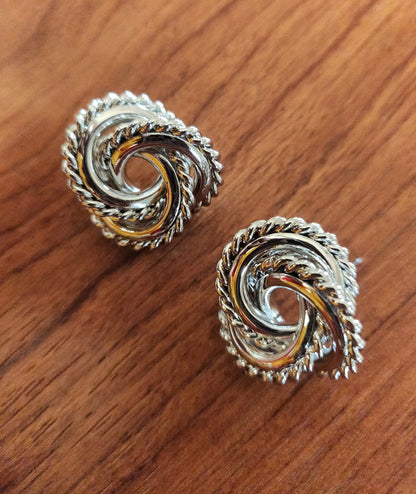 Twisted Loop Earrings - GlitterGleam