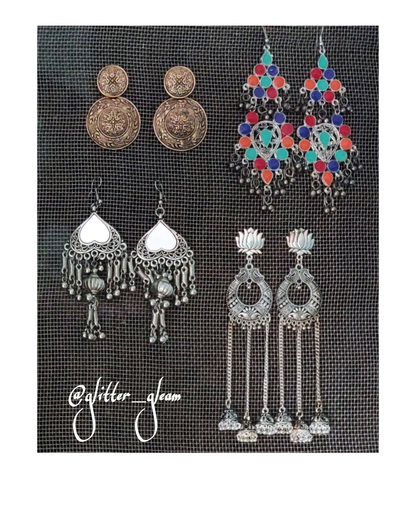 COMBO PACK OF 4 EARRINGS